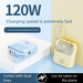 New Mini Compact Built-in Cable 120W Super Fast Charging Power Bank 20000mAh Portable Charger_voghion.com