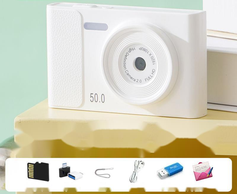 Telecamera CCD a doppio obiettivo Youmi Youpin, compatibile con i cellulari, portatile, conveniente per studenti, ideale per viaggi in campus_voghion.com