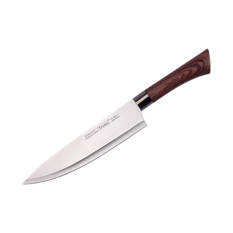 Household Stainless Steel Chef Knife With Wooden Handle, Multi-purpose Western-style Vegetable Sharp Fruit Knife,_voghion.com