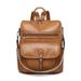 Women's backpack lightweight retro backpack for girls, large capacity casual travel dual-use shoulder bag_voghion.com