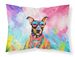 Doberman Pinscher Hippie Dawg Standard Pillowcase Lightweight Super Soft Easy Care Decorative Artwork Pillowcase, Standard_voghion.com