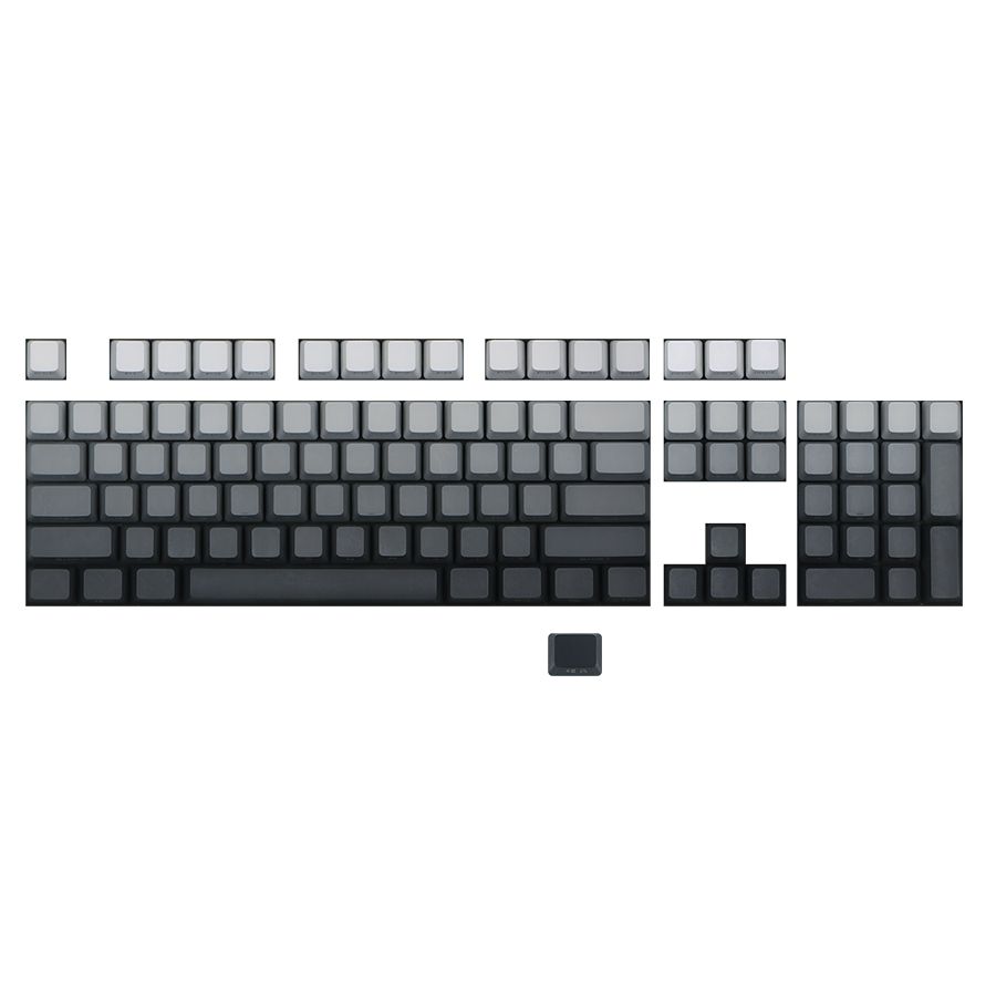 Kryt Pavilion Polar Day PBT Transparent OEM Key CAP 68 84 87 104 Mx1.0 6.0 8.0 Nical Keyboard_voghion.com