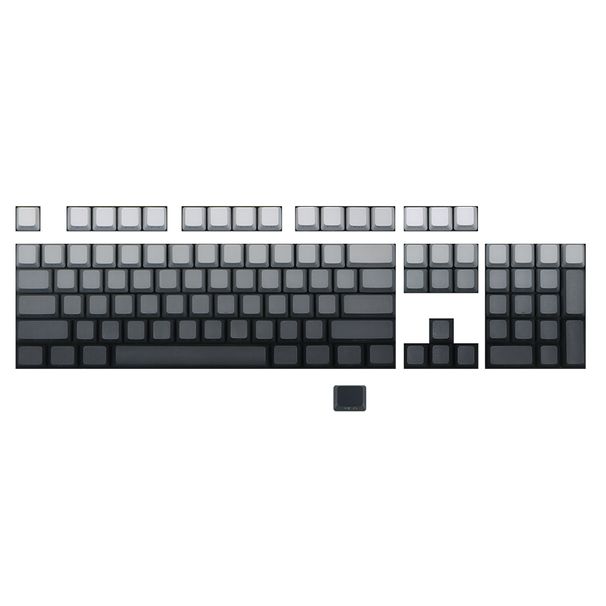 Kryt Pavilion Polar Day PBT Transparent OEM Key CAP 68 84 87 104 Mx1.0 6.0 8.0 Nical Keyboard_voghion.com