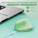 Mouse verticale wireless ricaricabile USB 2.4 con clic silenzioso per laptop, tablet, telefoni, libri, PC_voghion.com
