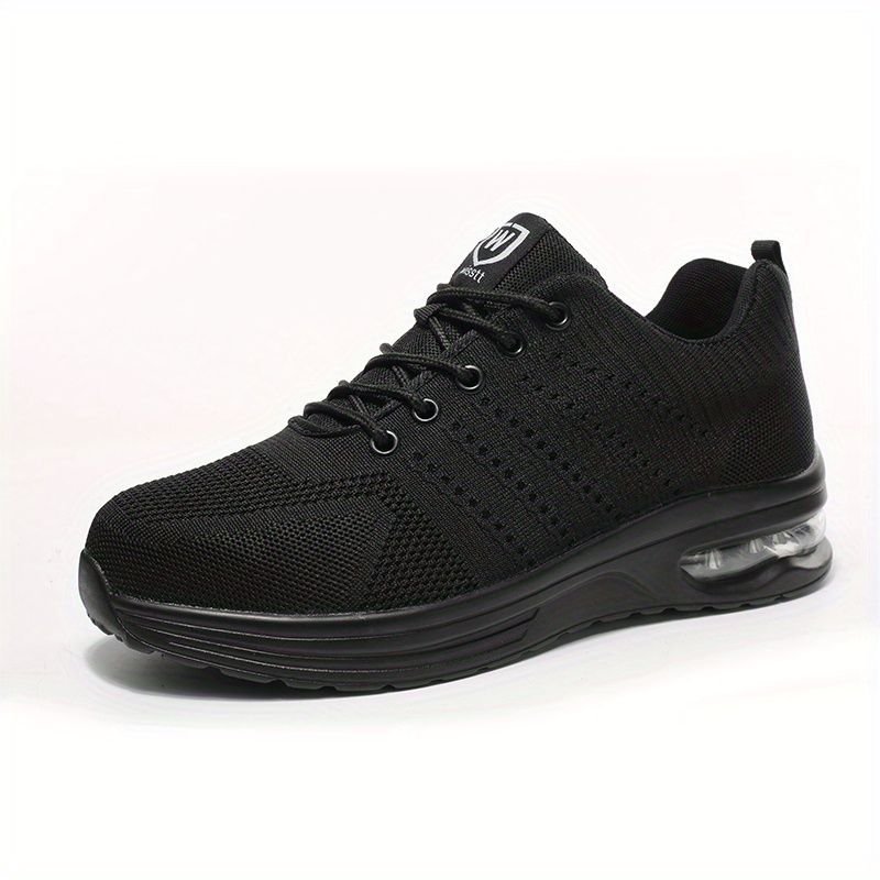 Chaussures de travail durables et confortables pour hommes avec embout en acier et semelles antidérapantes_voghion.com