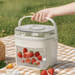 Portable Bucket Storage Food Grade Fresh-Keeping Box Camping BBQ Essential Tool Press Tray Ice Cubes_voghion.com