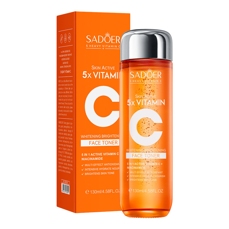 SADOER Five Dimensional C Whitening, Firming, Moisturizing, Toner Brightening and Moisturizing Water in English_voghion.com