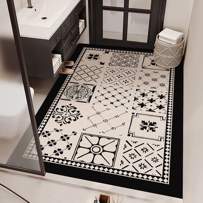 Home Garden Bathroom Floor Mats Diatom Mud Bathroom Water Absorbing Non Slip Floor Mats Wash Basin Full Carpet Entrance Door Mats_voghion.com