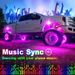 Kit luci LED RGB per camion, con APP/telecomando e modalità musica, per pick-up, fuoristrada, SUV, ATV, UTV_voghion.com