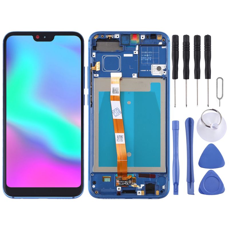 OEM LCD Screen For Huawei Honor 10 Digitizer Full Assembly With Frame (Blue)_voghion.com