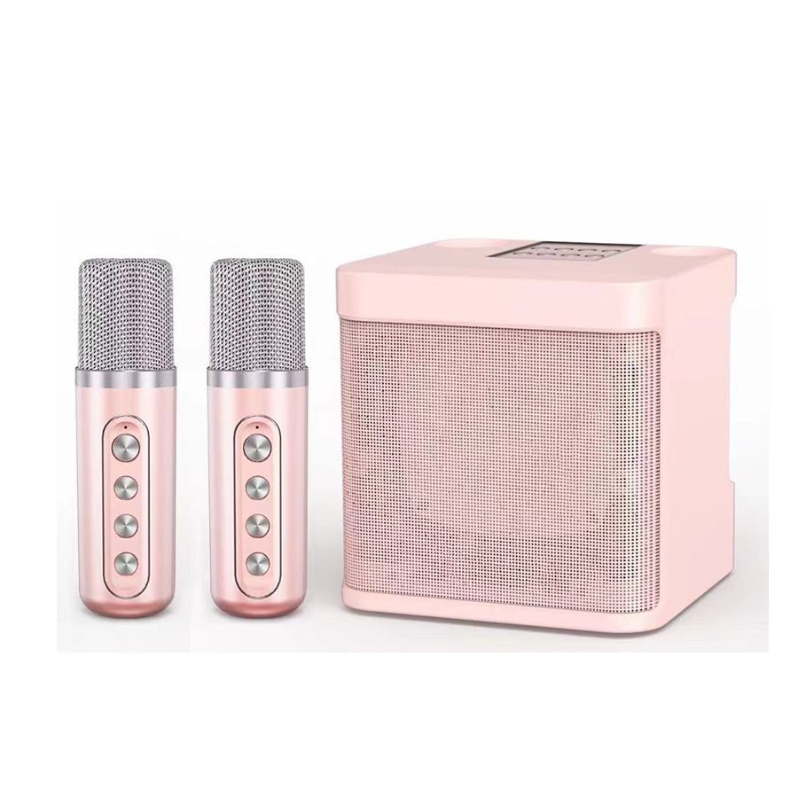 Bezkonkurenční kvalita KD-203 Karaoke sada K-Song Audio Bezdrátový Bluetooth systém s duálním reproduktorem a mikrofonem_voghion.com