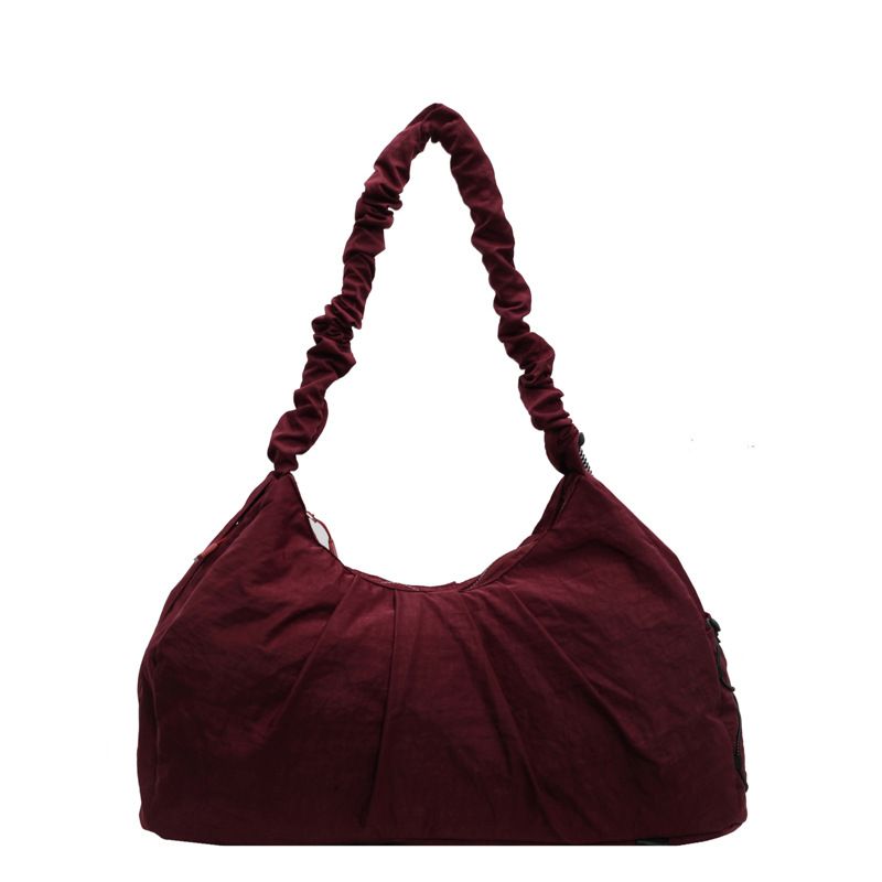 Bolso bandolera, bolso de fitness, gran capacidad, impermeable, para yoga, deportes, bolsa de almacenamiento portátil, para estudiantes de corta distancia, bolso de viaje multifuncional simple_voghion.com