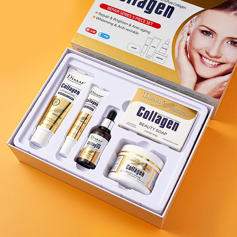 Disaar Bone Collagen Skin Moisturizing Puller Full Box Skincare Set_voghion.com