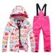 Children's Snowboard Set Girls, Outdoor Ski Suit Kids, Thickened And Warm For Babies_voghion.com
