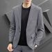 New Trendy Men's Top Handsome Loose Suit Coat Men's Spring and Autumn Versatile Casual Suit_voghion.com