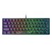G61 Contour Keycap Transparent Keyboard RGB Luminous Compact Membrane Keyboard Desktop Computer Keyboard Factory_voghion.com