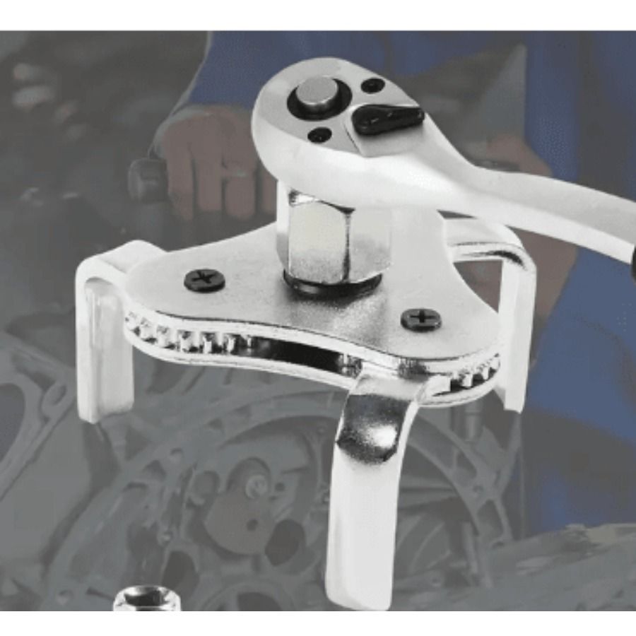 3 strumenti per la rimozione del filtro dell'olio, set di rimozione delle ganasce, chiave inglese regolabile in argento_voghion.com