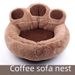 Bear Paw Four Seasons Pet Nest for Small Dogs_voghion.com