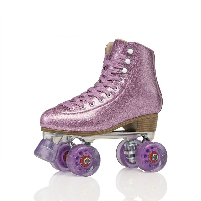 Novo suporte de metal para adultos com duas fileiras, quatro rodas, patins respiráveis e confortáveis para homens e mulheres, pista de patinação_voghion.com