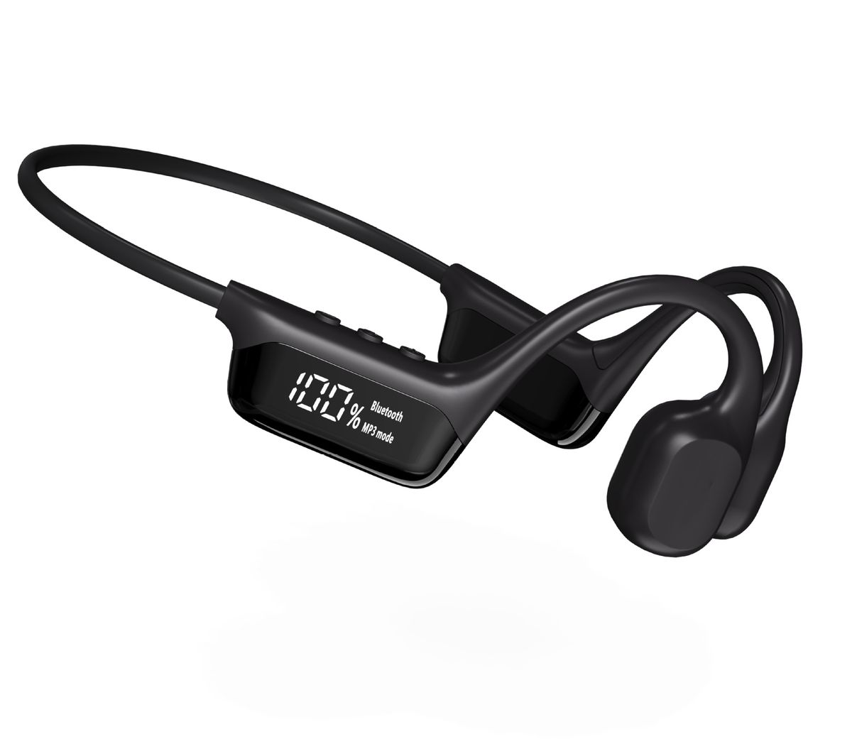 New Display Bone Conduction Bluetooth 5.4 Waterproof Swimable 32G Memory Wireless Sports Earphones_voghion.com