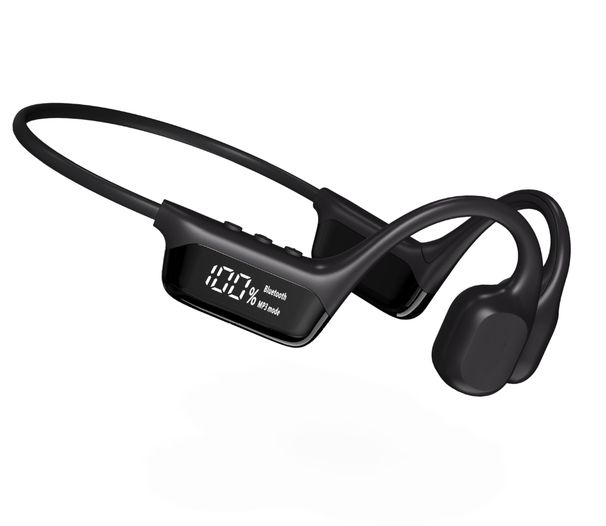 New Display Bone Conduction Bluetooth 5.4 Waterproof Swimable 32G Memory Wireless Sports Earphones_voghion.com
