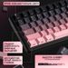 Zifriend RX75 Russian Mechanical Keyboard Wireless Bluetooth Three-mode Customized E-sports Game Side Engraved Keyboard_voghion.com