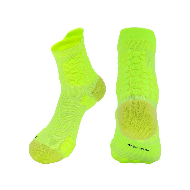 Badminton socks Men's and women's professional towel sole breathable basketball running sports socks absorbent mid-tube cycling socks_voghion.com