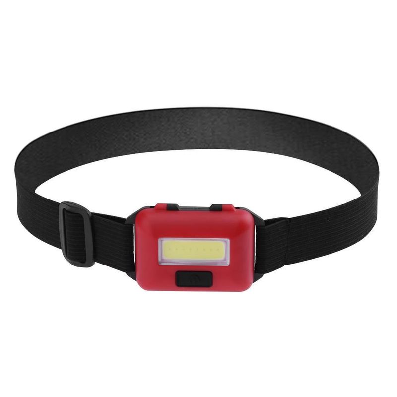 Mini lampe frontale LED COB 3 W ; lampe frontale étanche 3 modes ; lampe frontale pour camping, pêche nocturne ; piles non incluses ; Noël_voghion.com