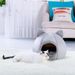Cave For Cats Small Dogs Self-Warming Tent Cat Hut Comfortable Pet Sleeping Bed_voghion.com