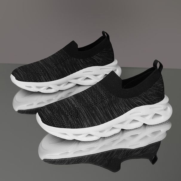 Suvised ühekordsed õuespordijalatsid, kootud võrkkangast kingad, hingavad, kerged, pehme tallaga, matkakingad_voghion.com