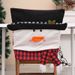 Weihnachts-Stuhlhussen-Set – karierte rote und schwarze Cartoon-Stuhllehnenbezüge für Esszimmerstühle, Sofas und Bürostühle_voghion.com