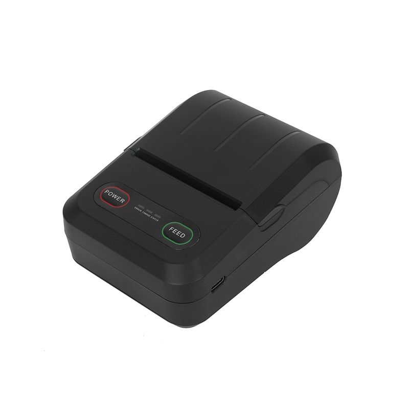 BT-583 58 mm USB-C/Typ-C + Bluetooth tragbarer Thermodrucker, Spezifikation: EU-Stecker (schwarz)_voghion.com