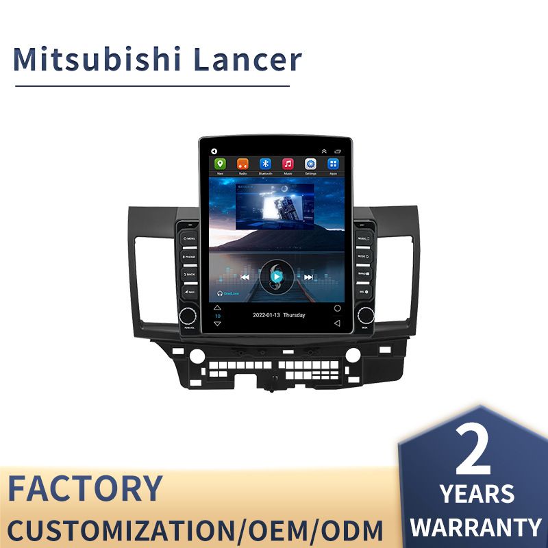 Suitable for Mitsubishi Lancer vertical screen car navigation system Wing God Android large screen smart WIFI Internet all in one machine_voghion.com