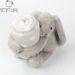 Stuffed Animals Soft Life Gray Rabbit Doll Children's Blanket Plush Toy Soothing Doll One Piece_voghion.com