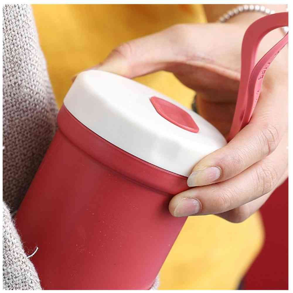Lot de 2 tasses à soupe résistantes et anti-brûlures, récipients alimentaires pratiques pour le porridge, pour femmes._voghion.com
