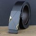 HOT Men Belt Work Business Genuine Leather Cowskin Designer Belts Casual Fashion for Jeans Toothless Automatic Buckle Straps_voghion.com