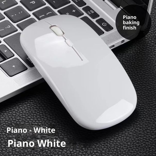 Mouse da ufficio silenzioso e luminoso Digitex 2.4G Bluetooth Wireless Dual Mode compatibile con la ricarica del laptop_voghion.com