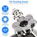 Head Shavers For Bald Men 5 In 1 7D Electric Rotary Razor Rechargeable Cordless Head Beard Trimmer Shaver Kit IPX6 Waterproof Dry Wet Grooming Kit W_voghion.com