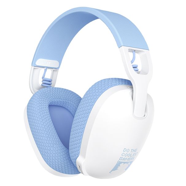 Wireless Gaming Headset 2.4GHz/BT 5.3/Wired Over Ear Headphones With Noise Canceling Microphone For PS4 PC Laptop_voghion.com