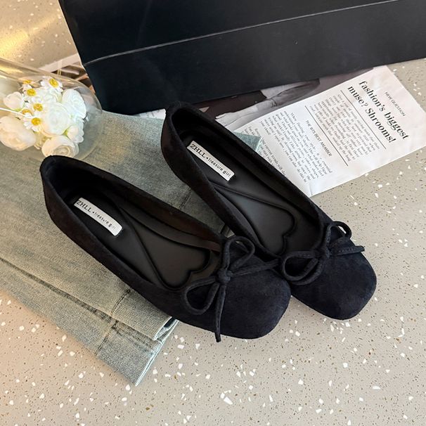 Luipaardprint Suède Platte Zool Enkele Schoen Binnenhoogte Toename Damesschoenen Kleine Rode Schoenen Brede Dikke Voeten Grote Maat Damesschoenen_voghion.com