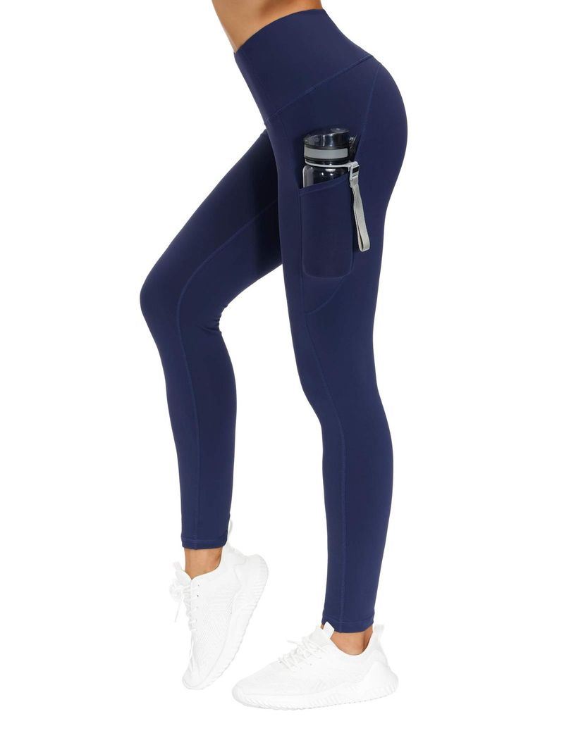 Outdoor-Fitness-Tasche Po-Lifting Bauch-Kontrolle Hohe Taille Schlankheits Enge Elastische Yoga Skinny Pants Leggings_voghion.com