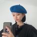 Beret Female British Vintage Autumn and Winter Japanese Wool Painter Hat_voghion.com