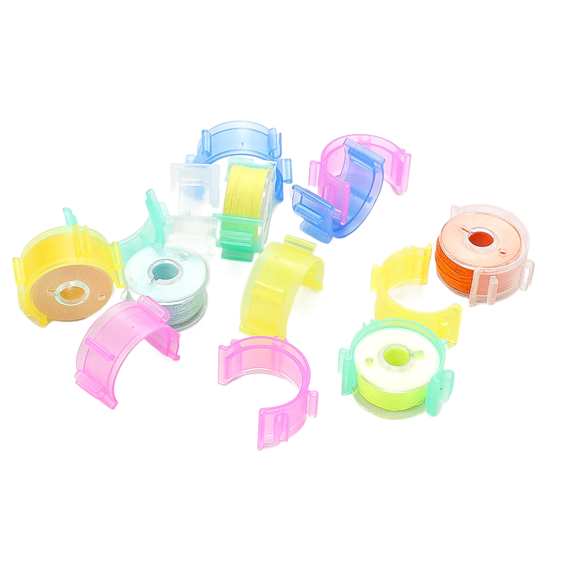 7 Teile/satz Spulenklammer Farbe Feste Mitnahme Verriegelungsfunktion Fadenklammer Verhindert Das Abfallen Des Fadenendes_voghion.com