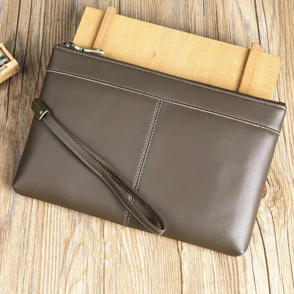 Herren-Clutch aus robustem Vintage-Leder, modisches Business-Design, hochwertiges Rindsleder, Modell 250728_voghion.com