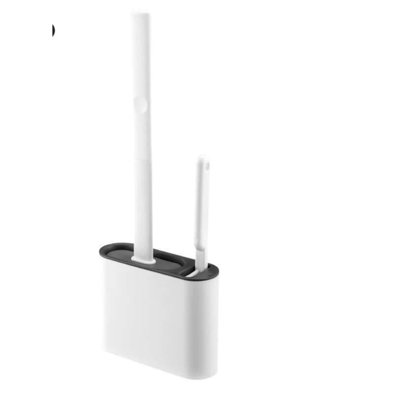 Set di pulizia per scopino WC a parete in silicone New Home Soft Hair_voghion.com