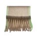 Simple Frame Solid Color Scarf Women's Warm Imitation Cashmere Fringed Scarf Autumn And Winter Contrasting Color Scarf Cold Protection Shawl_voghion.com