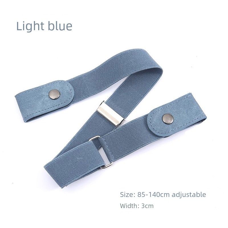 Adjustable Bean Bag Denim Elastic And Waisted Invisible Belt Change Waist Of Trousers Tightening Handy Gadget_voghion.com