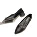Soft Bottom Career Work Comfortable Middle Heeled High Heels Chunky Heel Long Standing Not Tired Work Shoes Workwear Single Shoes_voghion.com