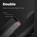 2-Pack Rechargeable Magnetic Electric Hand Warmers With Digital Display Portable Pocket Heater Warm Gift For_voghion.com