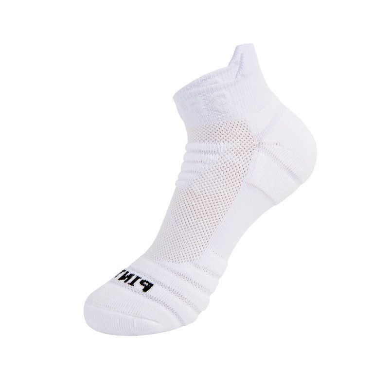 2025d Men's Sports Towel Bottom Cotton Sweat-Absorbent Breathable Deodorant Professional Marathon Running Socks Short Tube_voghion.com
